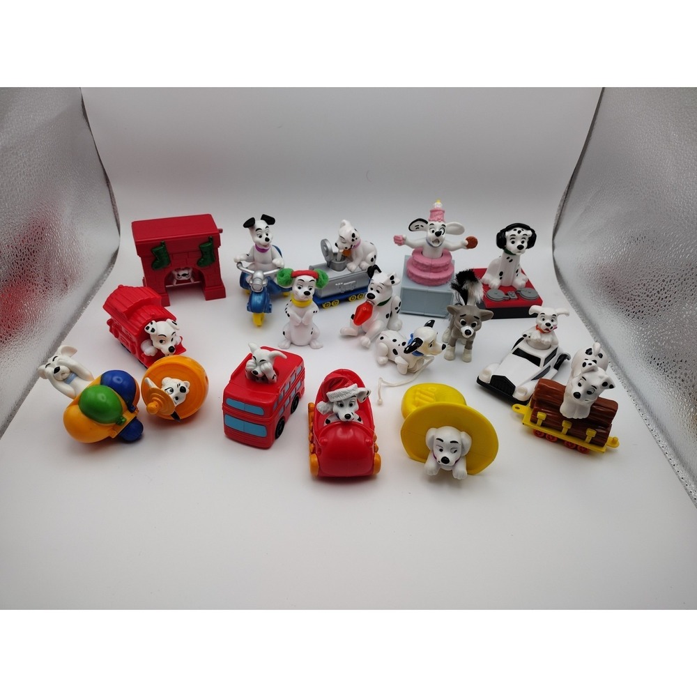 McDonald's Disney 101 Dalmatians Lot‎ Of 17 Vintage Preowned